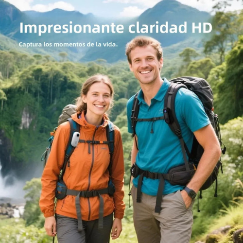 Mini Cámara Deportiva 1080p a 4k Magnética Portátil