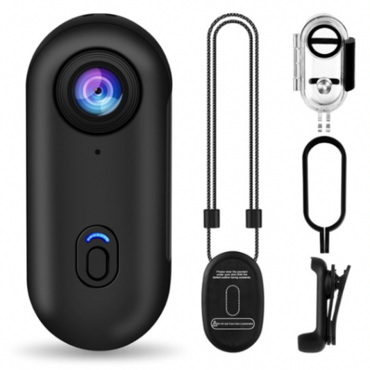 Mini Cámara Deportiva 1080p a 4k Magnética Portátil